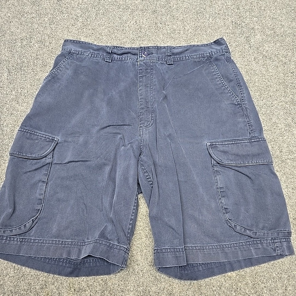 Polo Ralph Lauren Original Chino Shorts Mens Size 34 Cargo Outdoors Hiking Blue